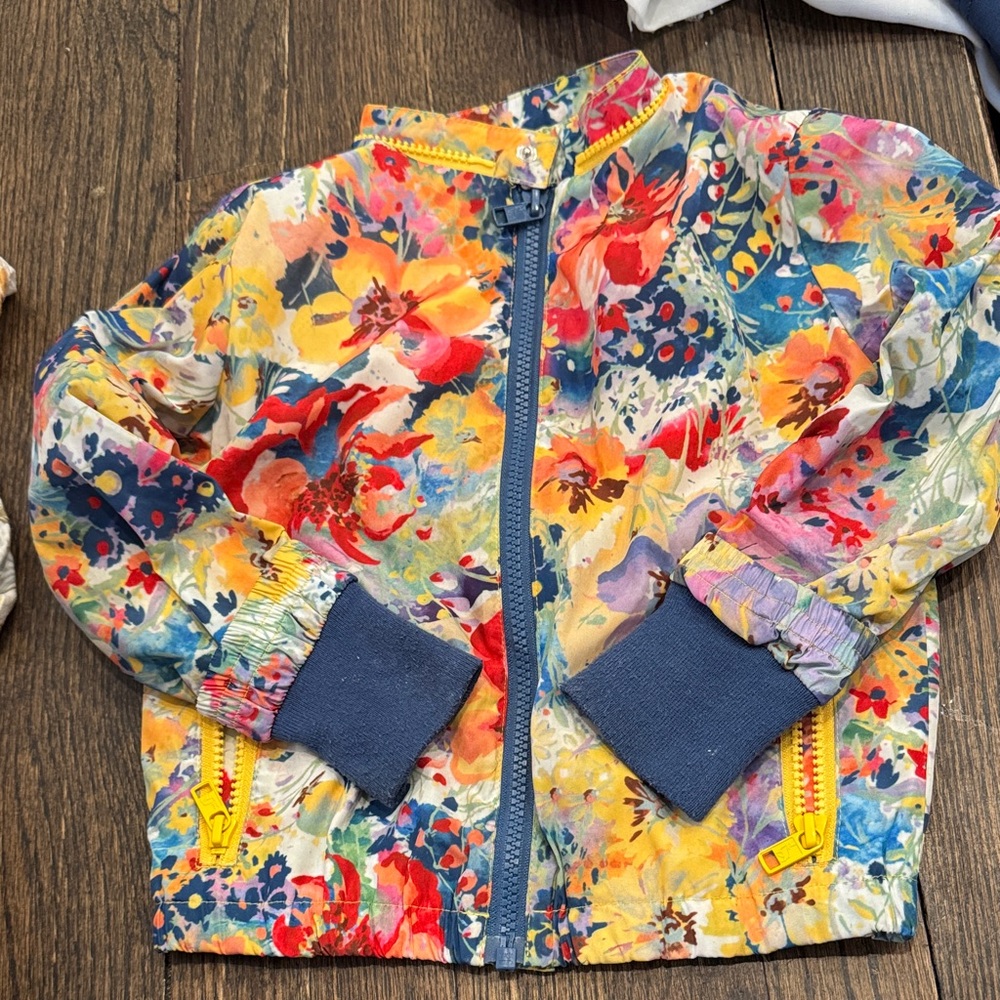 Stella McCartney Kids Floral Puffer Jacket - Multicolor